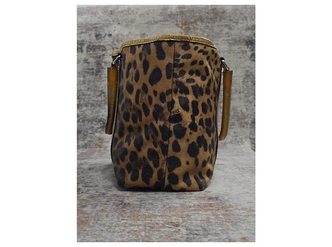 Magnifica borsa a mano Dolce & Gabbana leopardata - vista 4
