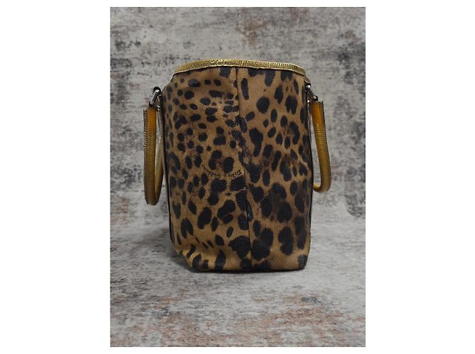 Magnifica borsa a mano Dolce & Gabbana leopardata - vista 5