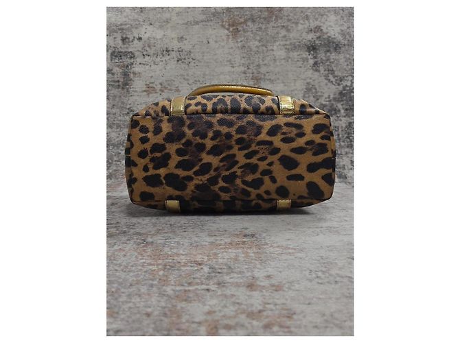 Magnifica borsa a mano Dolce & Gabbana leopardata - vista 7