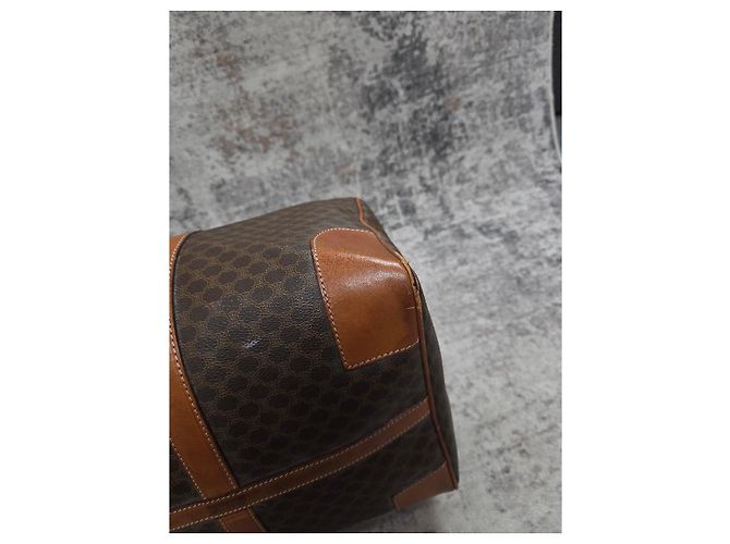 Céline Splendida Borsa da Viaggio Celine Macadam - vista 11