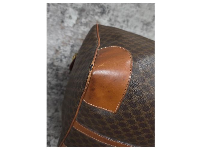 Céline Splendida Borsa da Viaggio Celine Macadam - vista 12