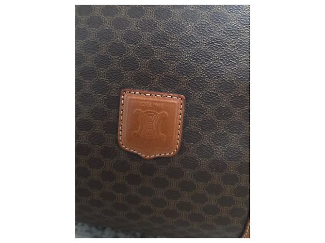Céline Splendida Borsa da Viaggio Celine Macadam - vista 3