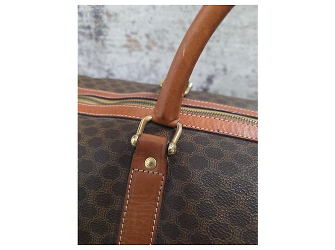 Céline Splendida Borsa da Viaggio Celine Macadam - vista 4
