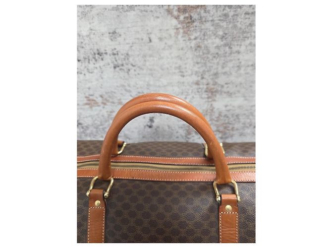 Céline Splendida Borsa da Viaggio Celine Macadam - vista 5