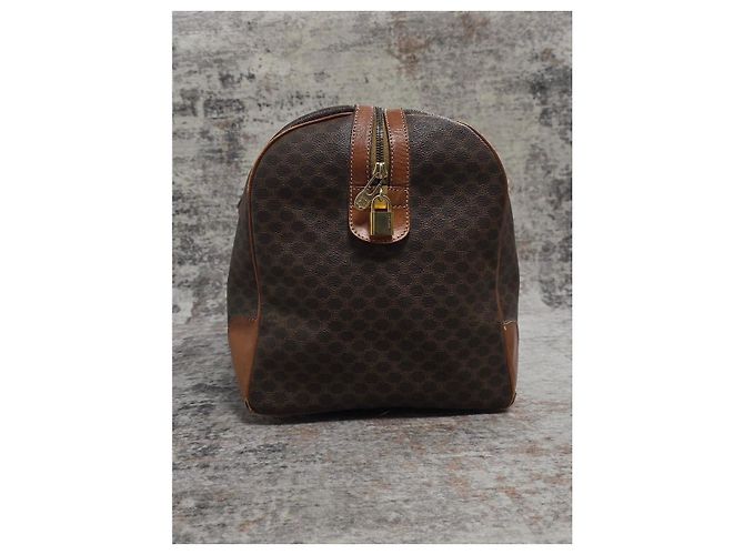 Céline Splendida Borsa da Viaggio Celine Macadam - vista 8