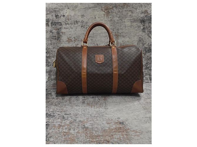 Céline Magnifica borsa da viaggio Celine Macadam - vista 2