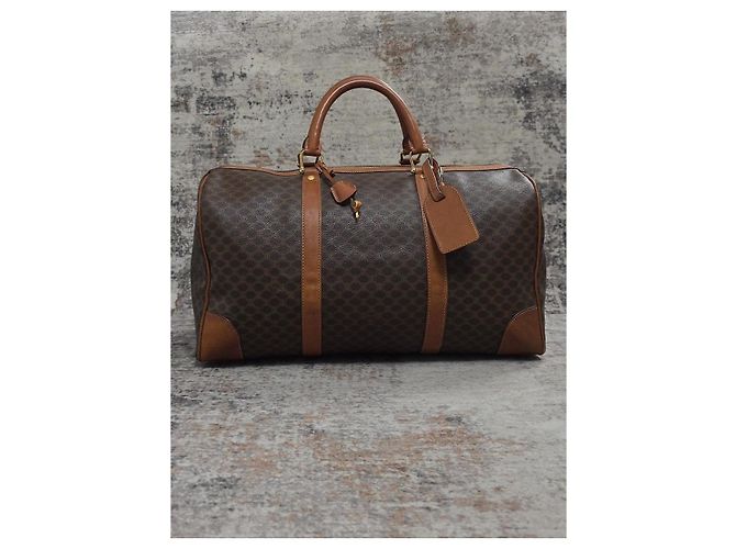Céline Magnifica borsa da viaggio Celine Macadam - vista 5