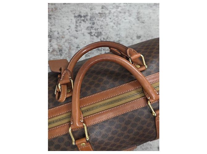 Céline Magnifica borsa da viaggio Celine Macadam - vista 6