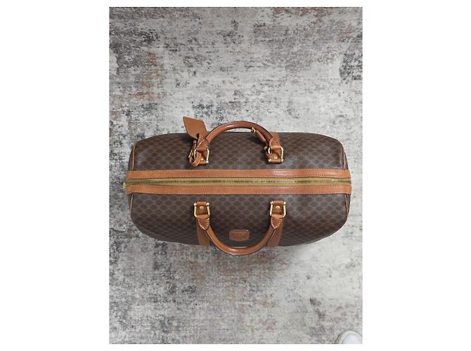 Céline Magnifica borsa da viaggio Celine Macadam - vista 7