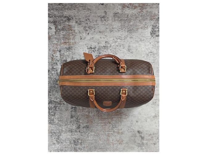 Céline Magnifica borsa da viaggio Celine Macadam - vista 8