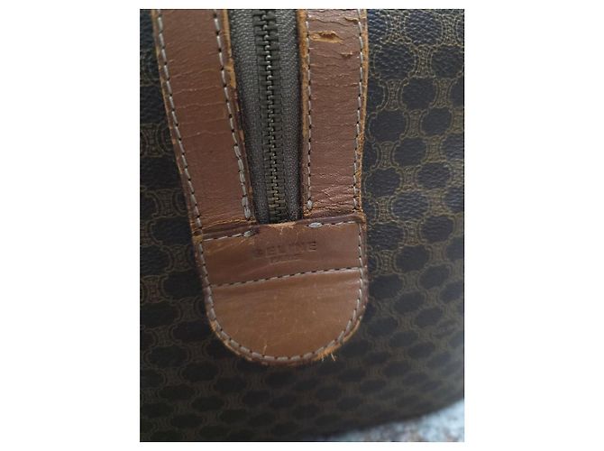 Céline Magnifica Borsa da viaggio Celine Macadam - vista 11