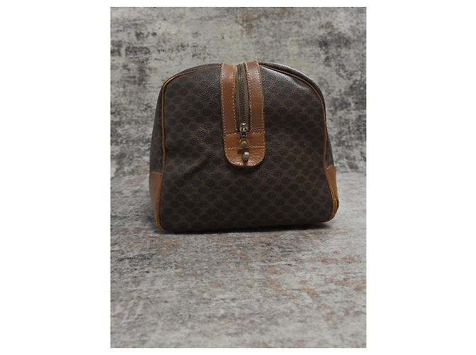 Céline Magnifica Borsa da viaggio Celine Macadam - vista 12