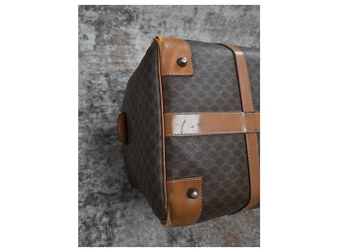 Céline Magnifica Borsa da viaggio Celine Macadam - vista 16