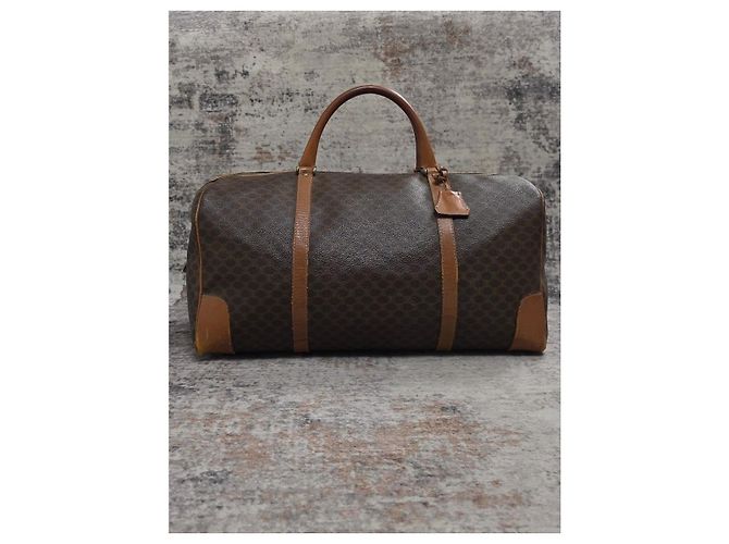 Céline Magnifica Borsa da viaggio Celine Macadam - vista 5
