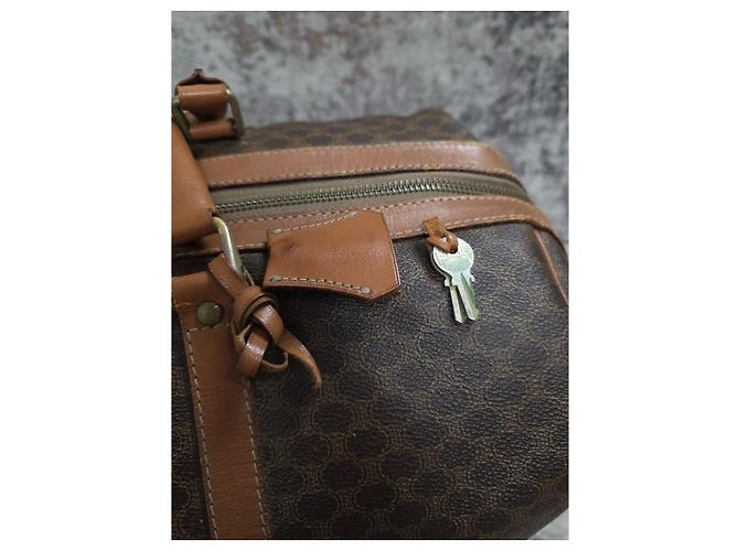Céline Magnifica Borsa da viaggio Celine Macadam - vista 6