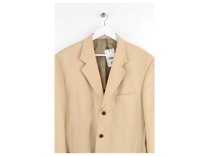 Giacca Burberry in cotone beige - vista 2