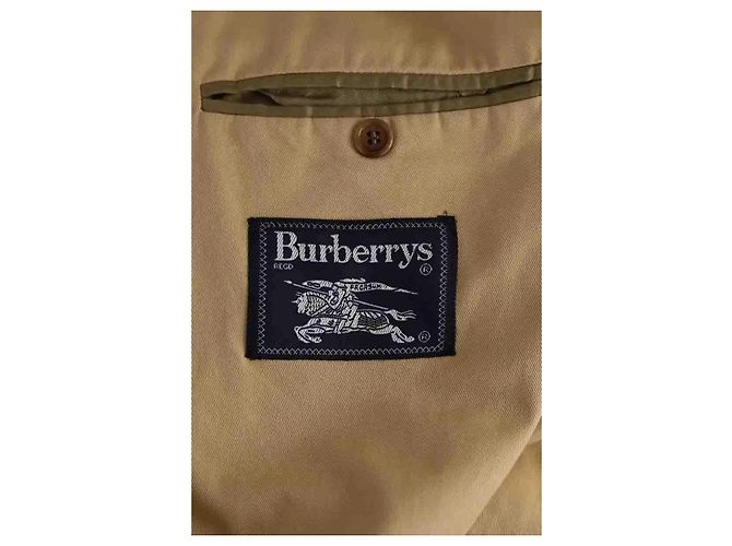 Giacca Burberry in cotone beige - vista 5