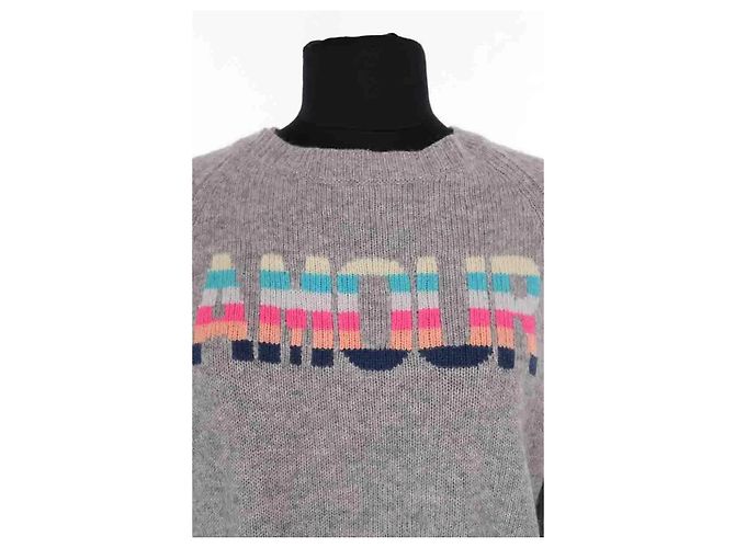 Zadig & Voltaire Kaschmirpullover Grau M - Ansicht 2
