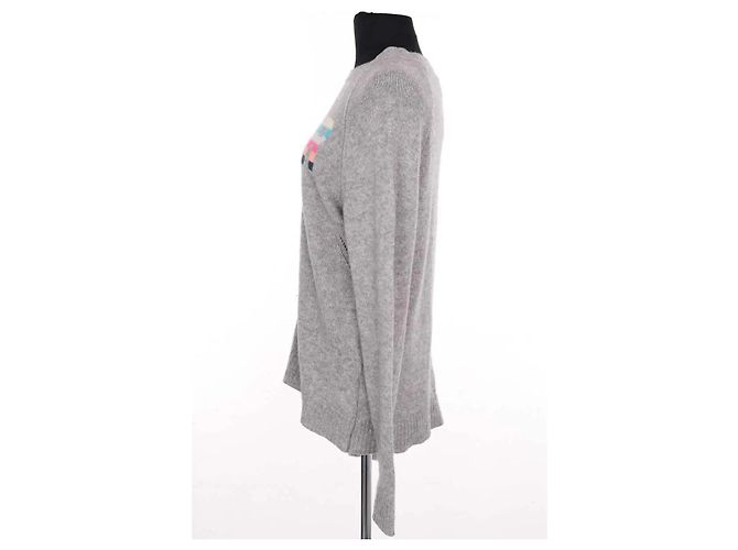 Zadig & Voltaire Kaschmirpullover Grau M - Ansicht 3