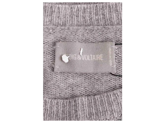 Zadig & Voltaire Kaschmirpullover Grau M - Ansicht 5