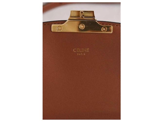 Céline Borsa a tracolla Triomphe Teen marrone - vista 6