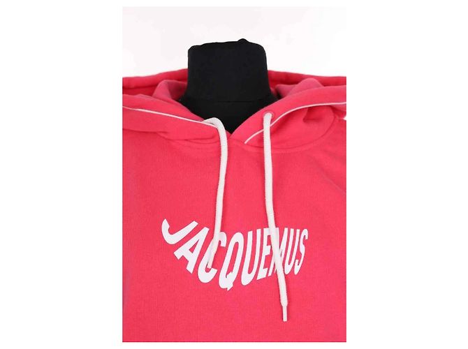 Sudadera Jacquemus rosa de algodón - vista 2