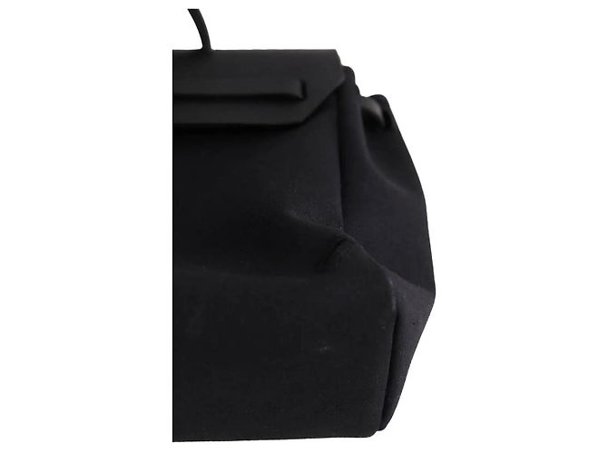 Borsa a mano Hermès Herbag nera in pelle - vista 5