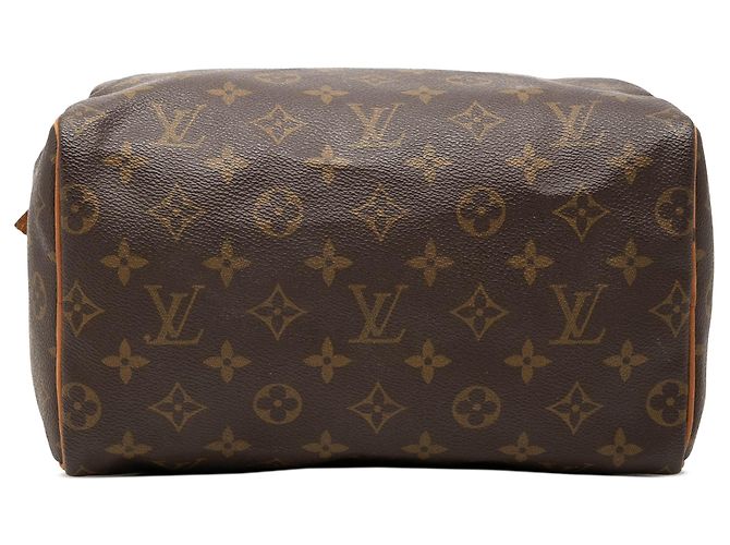 Borsa Boston Louis Vuitton Monogram Speedy 25 Marrone - vista 3
