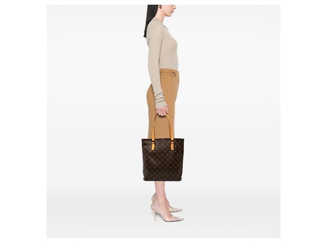 Borsa Tote Louis Vuitton Monogram Vavin GM Marrone - vista 6