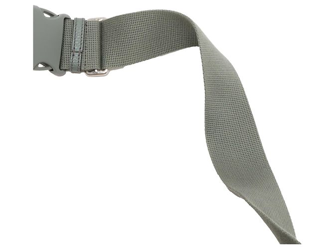 Borsello da cintura Gucci GG in nylon ripstop marrone - vista 10