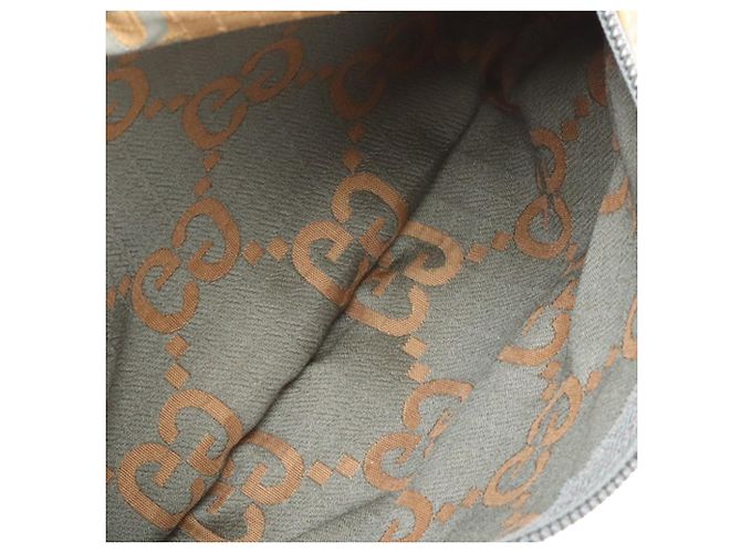 Borsello da cintura Gucci GG in nylon ripstop marrone - vista 5
