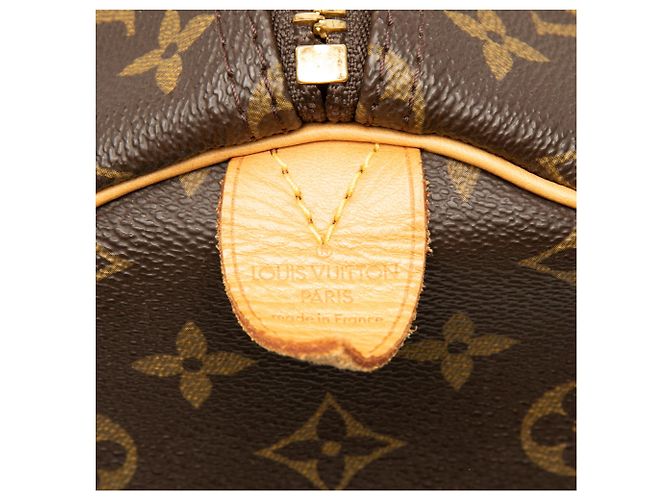 Mala de Viagem Louis Vuitton Monogram Keepall 55 Castanha - vista 5