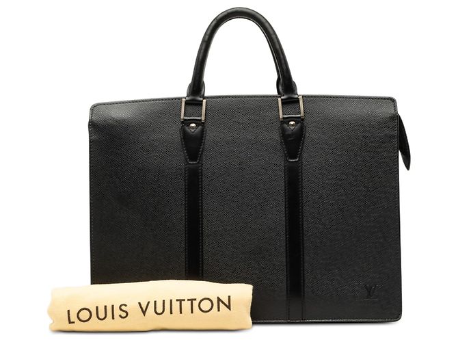 Borsa Business Louis Vuitton Taiga Lozan Nera - vista 8