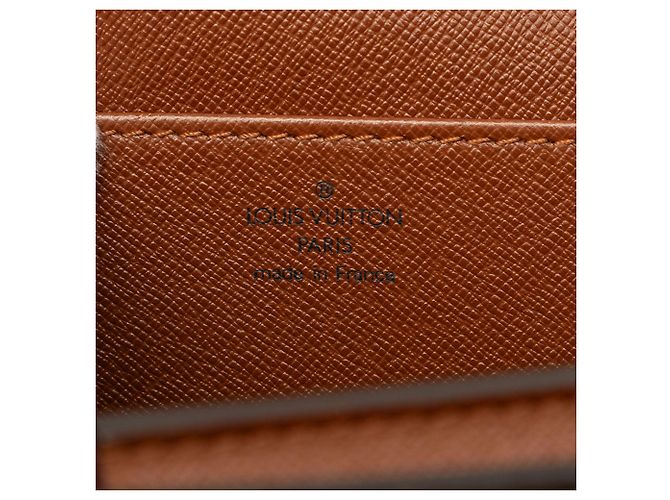 Borsa business Louis Vuitton Monogram Serviette Conseiller marrone - vista 5
