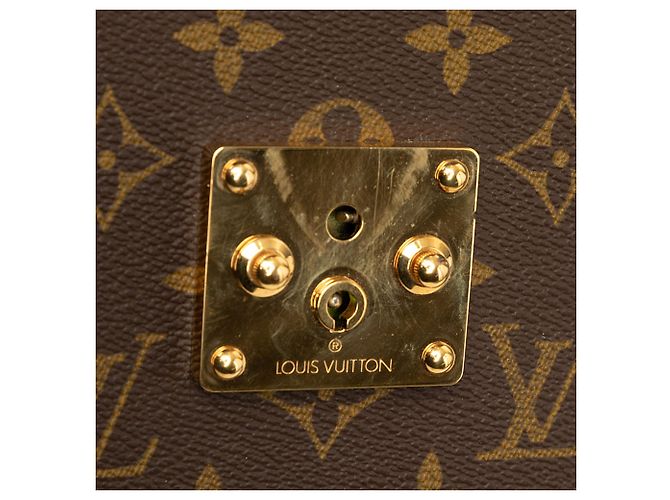 Borsa business Louis Vuitton Monogram Serviette Conseiller marrone - vista 6