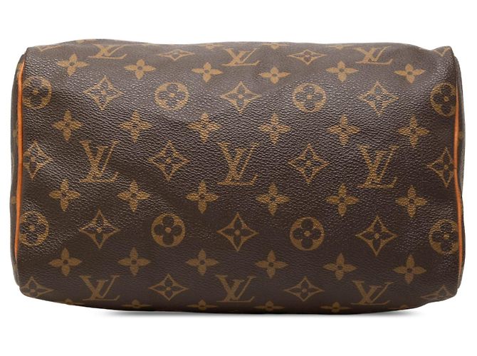 Borsa Boston Louis Vuitton Monogram Speedy 25 Marrone - vista 3