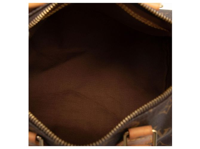Borsa Boston Louis Vuitton Monogram Speedy 25 Marrone - vista 4