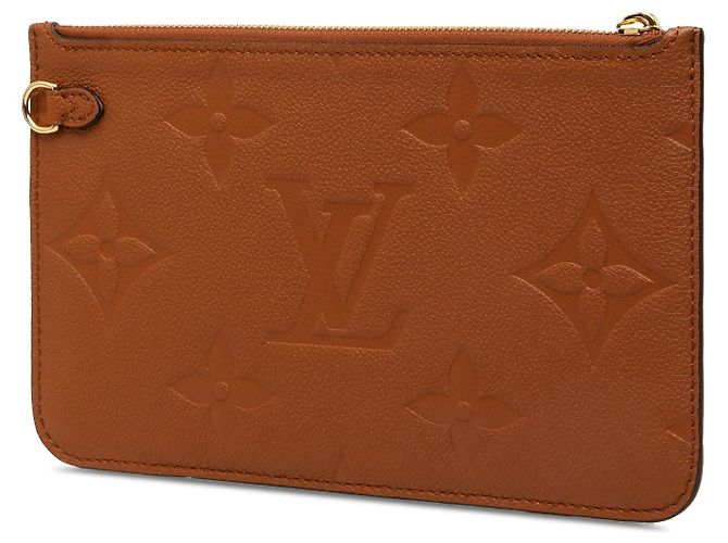 Louis Vuitton Monogram Empreinte Giant Neverfull MM Pouch Braun - Ansicht 2