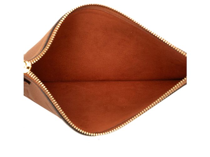 Louis Vuitton Monogram Empreinte Giant Neverfull MM Pouch Braun - Ansicht 4