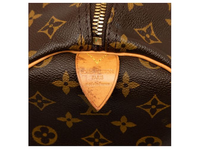 Borsa da viaggio Louis Vuitton Monogram Keepall 60 Marrone - vista 5
