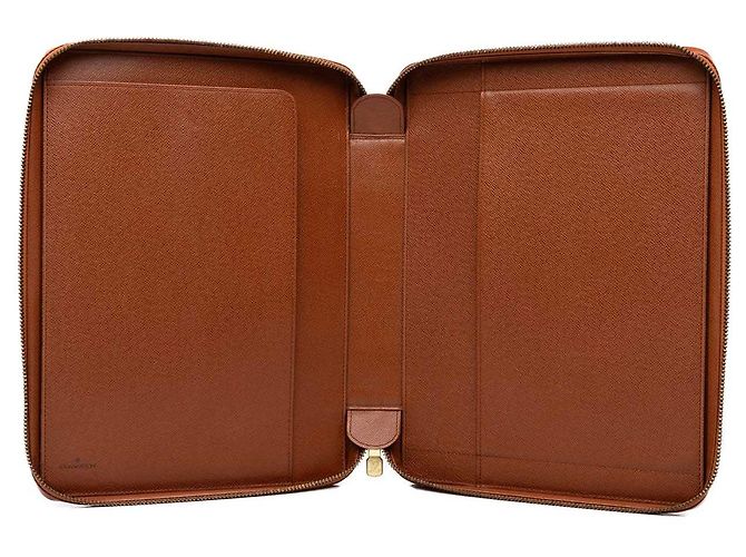 Agenda GM Louis Vuitton Epi Voyage Marrone - vista 4
