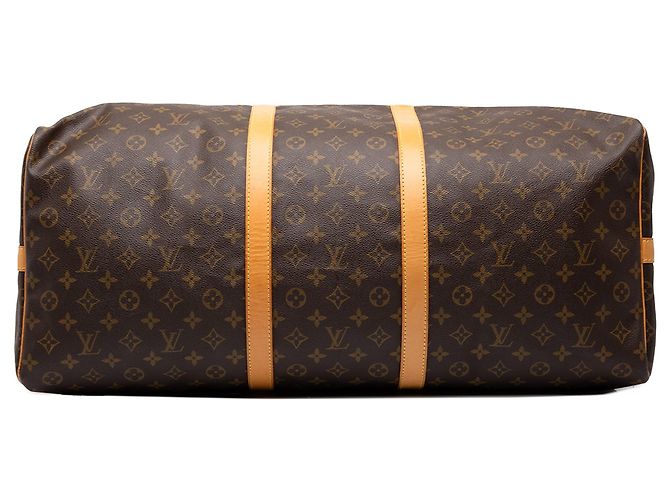 Borsa da viaggio Louis Vuitton Monogram Keepall Bandouliere 60 Marrone - vista 3