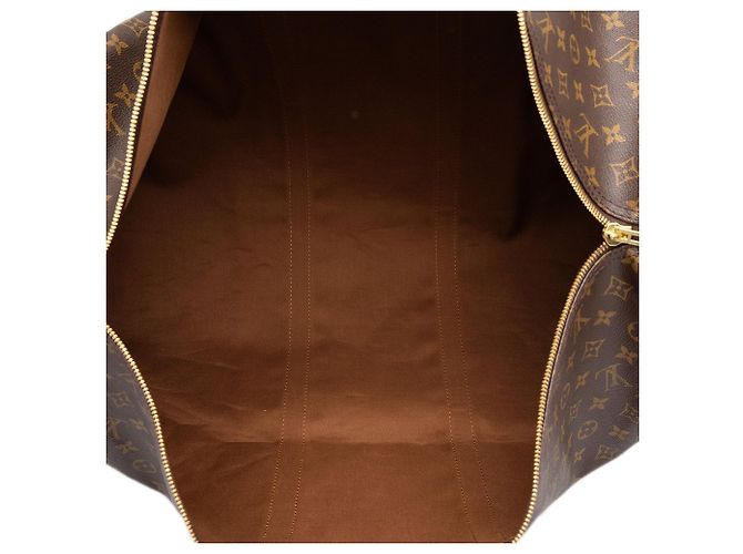 Borsa da viaggio Louis Vuitton Monogram Keepall Bandouliere 60 Marrone - vista 4
