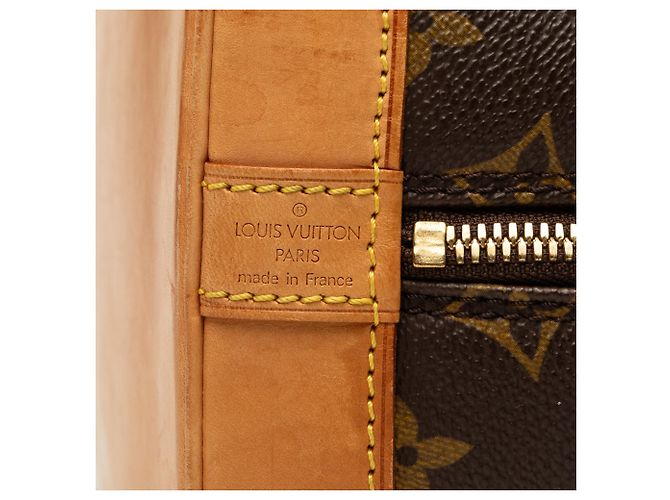 Louis Vuitton Monogram Alma PM Handtasche Braun - Ansicht 5