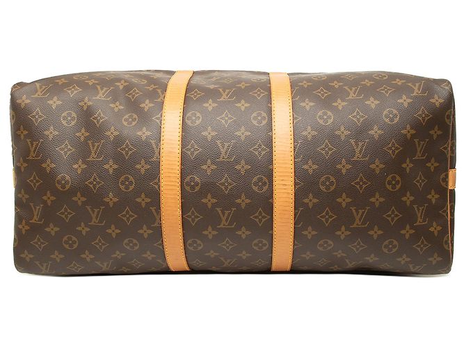 Borsa da viaggio Louis Vuitton Monogram Keepall Bandouliere 55 Marrone - vista 3