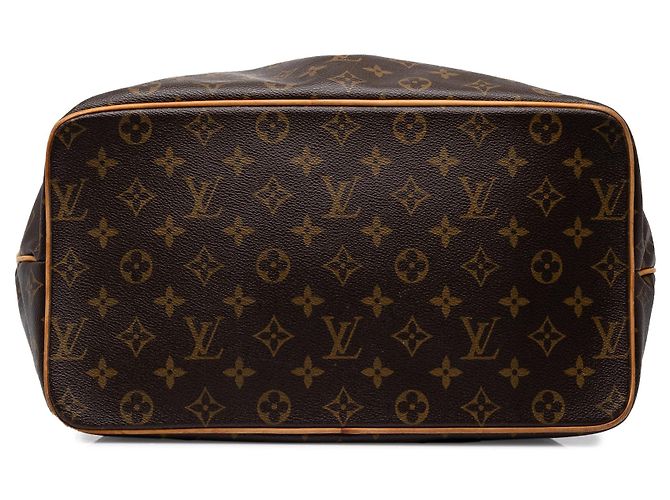 Borsa Satchel Louis Vuitton Monogram Palermo GM Marrone - vista 3