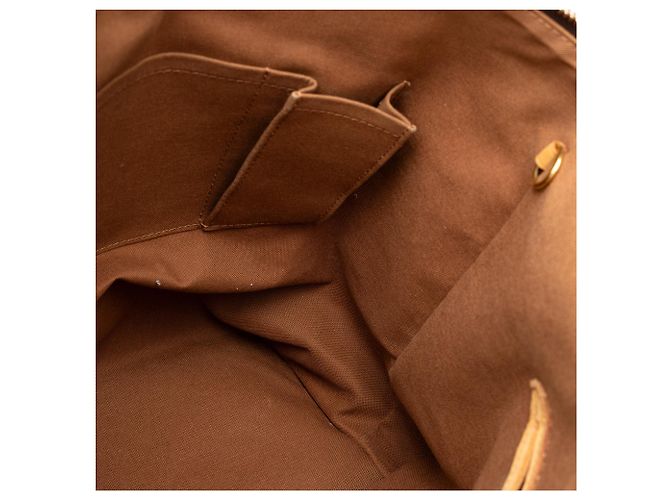 Borsa Satchel Louis Vuitton Monogram Palermo GM Marrone - vista 6