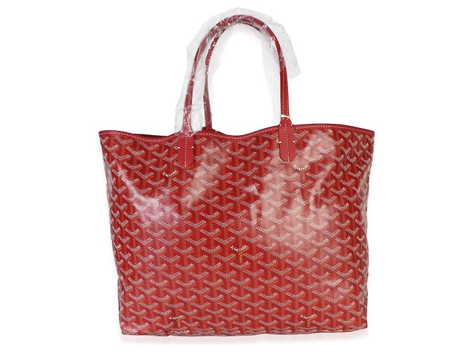 Goyard Red Goyardine Canvas Saint Louis PM - vista 2