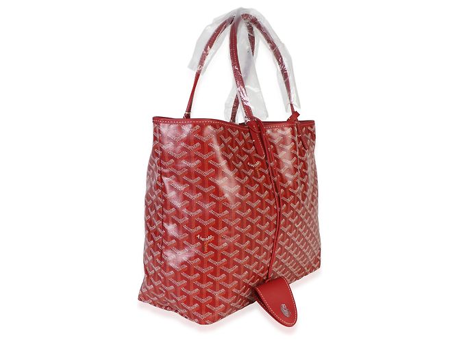Goyard Red Goyardine Canvas Saint Louis PM - vista 4
