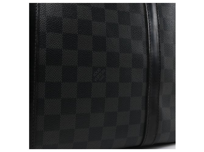 Borsa a mano 2Way Louis Vuitton Tadao Damier Graphite in Nero N51192 - vista 10